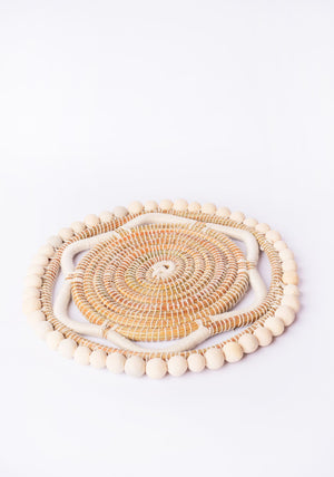 Beaded Trivet | Sand