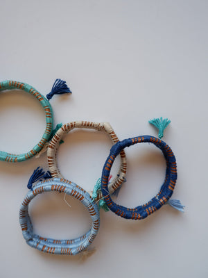 Sky Bangle | Tassel