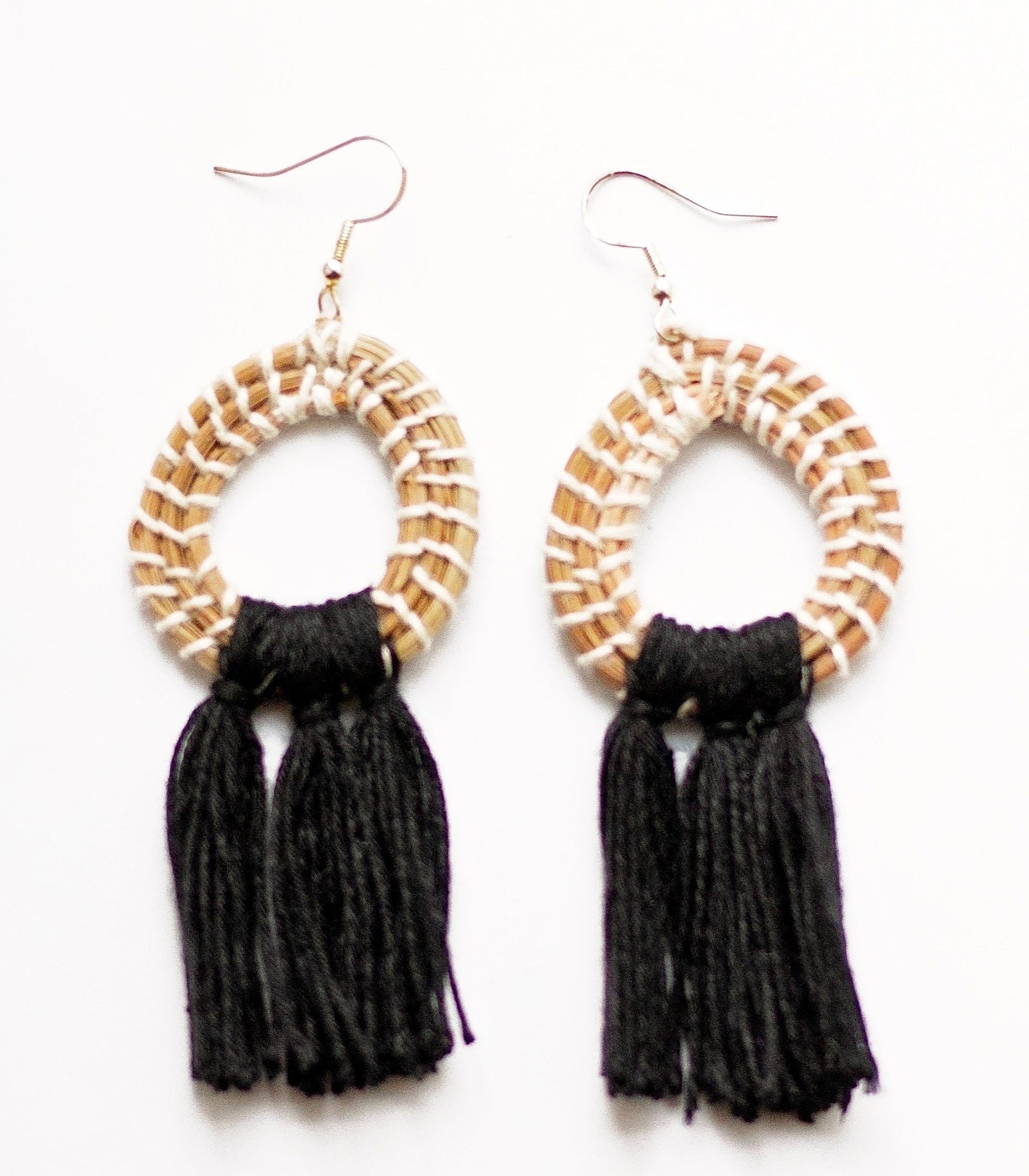 Earrings | B + W Tassel