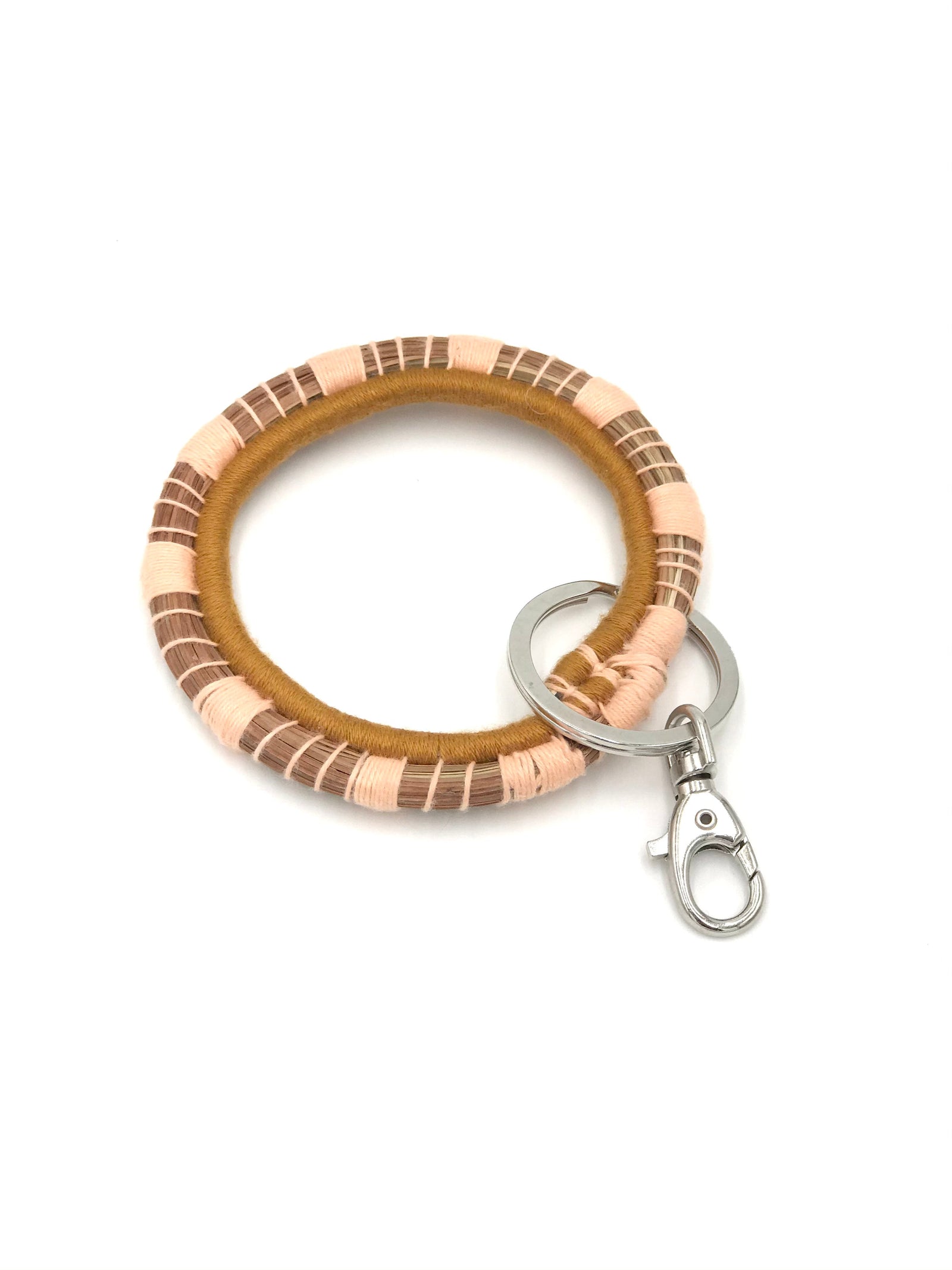 Keychain Bangle | Mustard & Melon